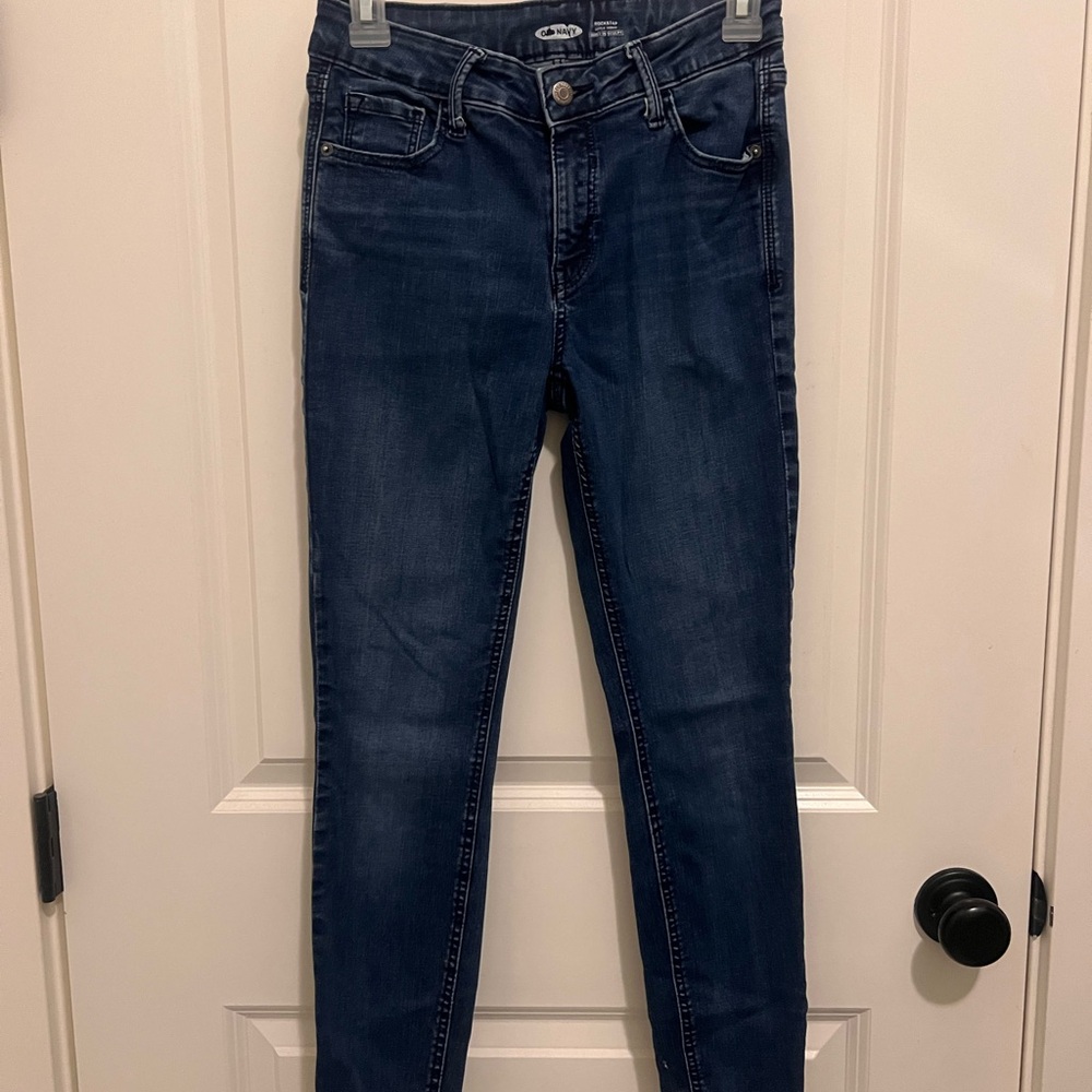 Old Navy Blue Skinny Jeans Classic Denim Style